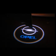 Opel Antara logolliset projektorivalot oviin ; 2kpl sarja