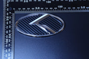 Kia Hiilikuituiset Etumerkit/ Takamerkit 110mm / 129mm