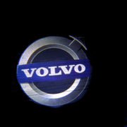Volvo logolliset projektorivalot oviin ; 2kpl sarja