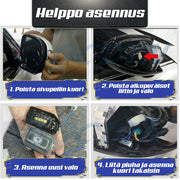 Mercedes-Benz animoidut logolliset peiliin ; 2kpl sarja (Malli #2)