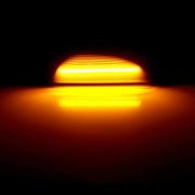 Opel Mokka / Chevy Trax Dynaamiset LED sivuvilkut aaltoefektillä ; Tumma/Kirkas kotelo