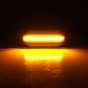 SEAT Dynaamiset LED aaltoefekti sivuvilkut ; Tumma/Kirkas kotelo
