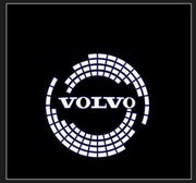 Volvo logolliset projektorivalot oviin ; 2kpl sarja