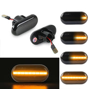 Smart ForTwo (W453) LED sivuvilkut ; Aaltoefekti ; Tumma/Kirkas