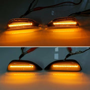 Opel Mokka / Chevy Trax Dynaamiset LED sivuvilkut aaltoefektillä ; Tumma/Kirkas kotelo