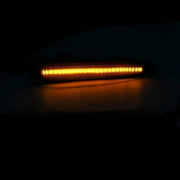 BMW 7 (E65/E66/E67) Dynaamiset LED sivuvilkut aaltoefektillä ; Tumma/Kirkas kotelo (2kpl sarja)