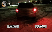 W21/5W / T20 (7443) LED -polttimo 6000K (1kpl) Jarruvalo / Sumuvalo / DRL