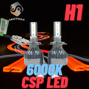 LED Kaukovalot 6400lm 6000K (Valkoiset) CSP (2kpl sarja)