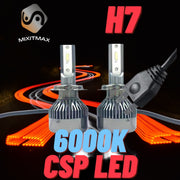 LED Kaukovalot 6400lm 6000K (Valkoiset) CSP (2kpl sarja)