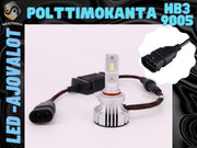 HB3 / 9005 LED Ajovalot ;6000lm TEHOPOLTTIMOT; 360° Säätö (2kpl sarja)