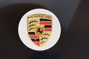Porsche vannekeskiöt 65mm Kulta-Hopeat (4kpl sarja)