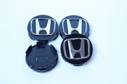 Honda Vannekeskiöt 58mm Mustat (4kpl sarja)