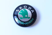 Skoda Vihreät 65mm Vannekeskiöt (4kpl sarja)