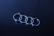 Audi rinkulat -merkki 64x21mm