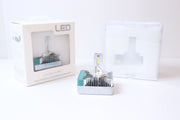 D5S LED Ajovalot ;8200lm TEHOPOLTTIMOT; 6000K Valkoinen Valo (2kpl sarja)